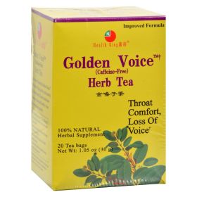 Health King Golden Voice Herb Tea - 20 Tea Bags