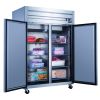 Dukers Commercial Double Door Upright Reach-in Freezer in Stainless Steel 41.73cu.ft.