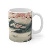 Vintage Japanese Cherry Blossom Art Mug