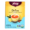 Yogi Detox Herbal Tea Caffeine Free - 16 Tea Bags - Case Of 6