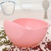 1pc/2pcs/3pcs Multi-Functional Kitchen Washing Basket Basin - Drain Water, Wash Rice, Perfect For Cleaning Vegetables And Fruits