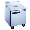 Dukers Commercial Single Door Salad Prep Table Refrigerator