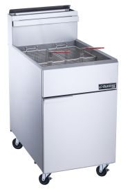 Dukers Commercial Kitchen Fryer With Four Tube Burner (Material: Stainless Steel, model: DCF4-LPG(Propane))